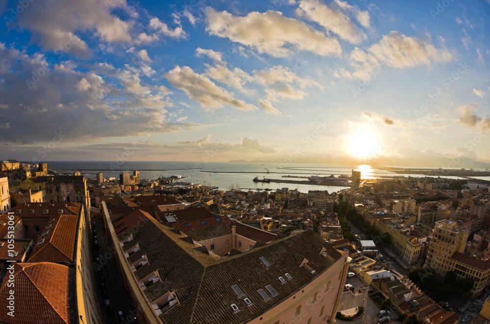 Ferienwohnung Sky Moon Cagliari Centro Vista Mare Exterior foto